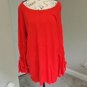 Belle by Kim Gravel Red Sweater